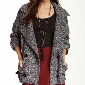 Free People Slouchy Boho Utility Moto Jacket